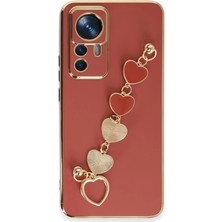 Eco Port Xiaomi Mi 12T Pro Kılıf Esila Silikon - Kırmızı