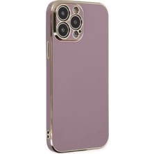 Eco Port Iphone 14 Pro Kılıf Volet Silikon - Mor