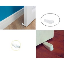 EkoAlışverişDünyam Kapı Stoperi - Kapı Altı Stoperi - Beyaz 2 Adet