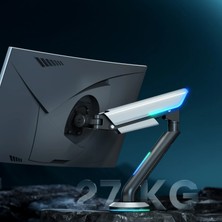 Ergomekan G200 Gaming 24-57” Rgb Monitör Standı (Maks: 27KG)