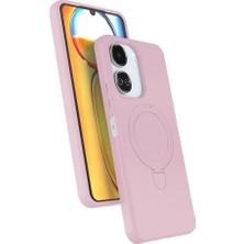 Eco Port Xiaomi Redmi 13C Regal Magsafe Standlı Kapak - Açık Pembe