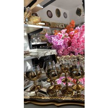 Bohemia Bohemıa Kristal Kahve Yanı Bardağı Gold 6 Lı