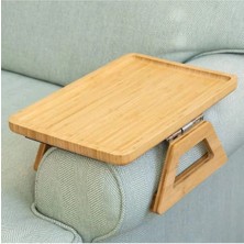 Seram Collection Koltuk Kenarı Sehpası Yan Kolçak Sehpası Servis Tepsisi Dikdörtgen