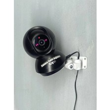 Eco Port Duvar Montaj Aparatı – Tp-Link Tapo 2k Wifi Güvenlik Kamerası C200 / C210 / C211 Uyumlu (Kamera