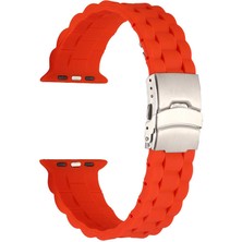 Zore Apple Watch 44MM Uyumlu Krd-72 Silikon Kordon