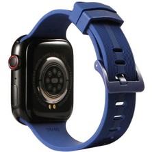 Zore Apple Watch 38MM Uyumlu Kordon Silikon Yumuşak Esnek Sportif Krd-23 Kayış