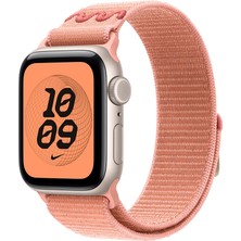 Zore Apple Watch 7 45MM Uyumlu Krd-91 Hasır Kordon Strap Kayış