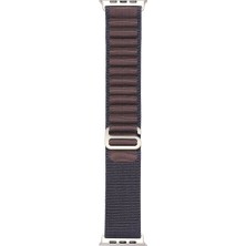 Apple Watch 42MM Uyumlu Kordon Alpine Hasır Örgü Zore Krd-74 Kumaş Kayış