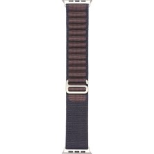 Apple Watch Ultra 49MM Uyumlu Kordon Alpine Hasır Örgü Zore Krd-74 Kumaş Kayış