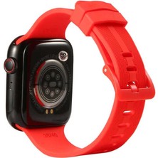 Zore Apple Watch 38MM Uyumlu Kordon Silikon Yumuşak Esnek Sportif Krd-23 Kayış