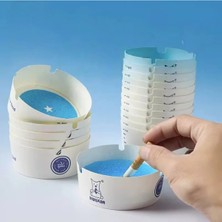 Seram Collection 25 Adet Portatif Taşınabilir Kokusuz Küllük Pratik Jel Küllük Ev Mutfak Cafe Ofislerde Kokusuz