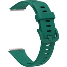 Huawei Band 7 Uyumlu Kordon Silikon Yumuşak Spor Esnek Zore Krd-71 Kayış