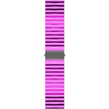 Zore Huawei Gt2 42MM 20MM Uyumlu Kordon Şeffaf Renkli Transparan Krd-27 Kayış