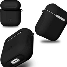 Apple Airpods Uyumlu Kılıf Zore Shockproof Silikon