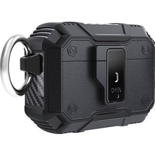 Apple Airpods Pro 2 Uyumlu Zore Airbag 35 Darbelere Karşı Dayanıklı Düğmeli Kılıf