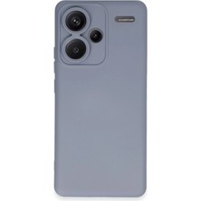 Hnrlishp Newface Xiaomi Redmi Note 13  Plus Kılıf Nano Içi Kadife Silikon - Gri