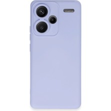 Hnrlishp Newface Xiaomi Redmi Note 13  Plus Kılıf Nano Içi Kadife Silikon - Lila