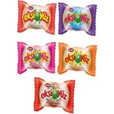 Saadet Ekşiyüz Sakız 5 Çeşit Karışık Kutu = 100 Adet