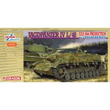 Dragon 6369 1/35 Ölçek, Jagdpanzer Iv L/48, 1944 Üretimi Tank Avcısı (Zimmerit Kaplamalı), Plastik Model Kiti