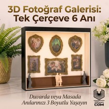 3dpazarıcom Bizim Hikâyemiz – 3D Anı Çerçevesi