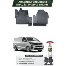 Opel Vivaro Panelvan 2026 Model Aracınıza Özel Üretim Esnek Kauçuk Paspas Takımı + Hediyeli