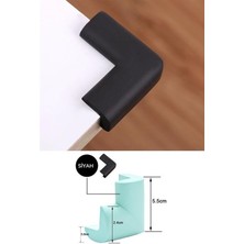 ForWhat Büro Ev Ofis Çocuk Güvenliği Için Kauçuk Masa Sehpa Ünite Kenar Köşe Darbe Koruyucu Kiti