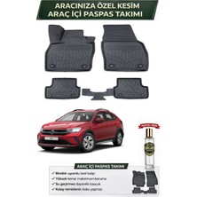 Volkswagen Taıgo 2023 Model Aracınıza Özel Üretim Esnek Kauçuk Paspas Takımı + Hediyeli