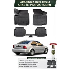 Volkswagen Bora 1998 Model Aracınıza Özel Üretim Esnek Kauçuk Paspas Takımı + Hediyeli