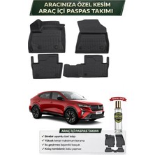 Renault Rafale 2026 Model Aracınıza Özel Üretim Esnek Kauçuk Paspas Takımı + Hediyeli