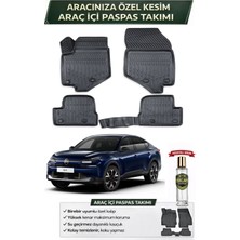 Citroen C4 x 2025 Model Aracınıza Özel Üretim Esnek Kauçuk Paspas Takımı + Hediyeli