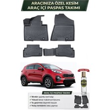 Kia Sportage 2022 Model Aracınıza Özel Üretim Esnek Kauçuk Paspas Takımı + Hediyeli