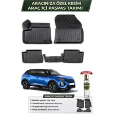 Peugeot 2008 Elektrikli 2023 Model Aracınıza Özel Üretim Esnek Kauçuk Paspas Takımı + Hediyeli