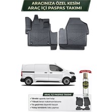 Peugeot Expert Panelvan 2020 Model Aracınıza Özel Üretim Esnek Kauçuk Paspas Takımı + Hediyeli