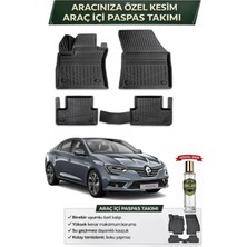 Renault Megane 4 2023 Model Aracınıza Özel Üretim Esnek Kauçuk Paspas Takımı + Hediyeli