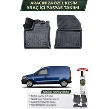 Renault Express Panelvan 2021 Model Aracınıza Özel Üretim Esnek Kauçuk Paspas Takımı + Hediyeli