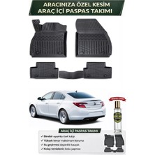 Opel Insignia 2016 Model Aracınıza Özel Üretim Esnek Kauçuk Paspas Takımı + Hediyeli