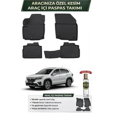 Suzuki S-Cross 2023 Model Aracınıza Özel Üretim Esnek Kauçuk Paspas Takımı + Hediyeli