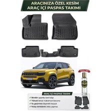 Jeep Avenger 2026 Model Aracınıza Özel Üretim Esnek Kauçuk Paspas Takımı + Hediyeli