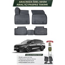 Ford Focus Stw 2019 Model Aracınıza Özel Üretim Esnek Kauçuk Paspas Takımı + Hediyeli