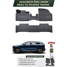 Togg T10 x 2025 Model Aracınıza Özel Üretim Esnek Kauçuk Paspas Takımı + Hediyeli