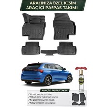 Skoda Scala 2019 Model Aracınıza Özel Üretim Esnek Kauçuk Paspas Takımı + Hediyeli