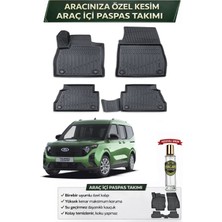 Ford Courier 2026 Model Aracınıza Özel Üretim Esnek Kauçuk Paspas Takımı + Hediyeli