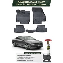 Volkswagen Passat B8 2019 Model Aracınıza Özel Üretim Esnek Kauçuk Paspas Takımı