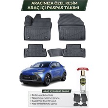 Toyota C-Hr 2025 Model Aracınıza Özel Üretim Esnek Kauçuk Paspas Takımı + Hediyeli