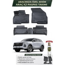 Jaeco 2025 Model Aracınıza Özel Üretim Esnek Kauçuk Paspas Takımı + Hediyeli