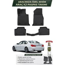 Bmw 7 Serisi 2008 Model Aracınıza Özel Üretim Esnek Kauçuk Paspas Takımı + Hediyeli