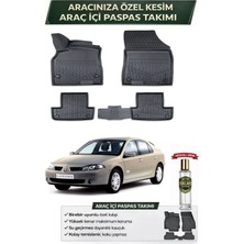 Renault Laguna 2 2003 Model Aracınıza Özel Üretim Esnek Kauçuk Paspas Takımı + Hediyeli