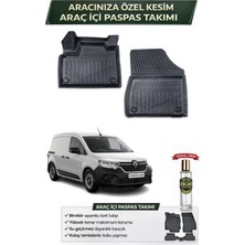 Renault Kango Panelvan 2025 Model Aracınıza Özel Üretim Esnek Kauçuk Paspas Takımı + Hediyeli