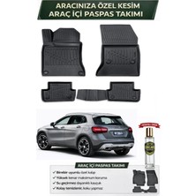 Mercedes Gla 2018 Model Aracınıza Özel Üretim Esnek Kauçuk Paspas Takımı + Hediyeli