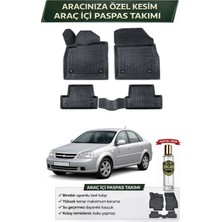 Chevrolet Lacetti 2015 Model Aracınıza Özel Üretim Esnek Kauçuk Paspas Takımı + Hediyeli
